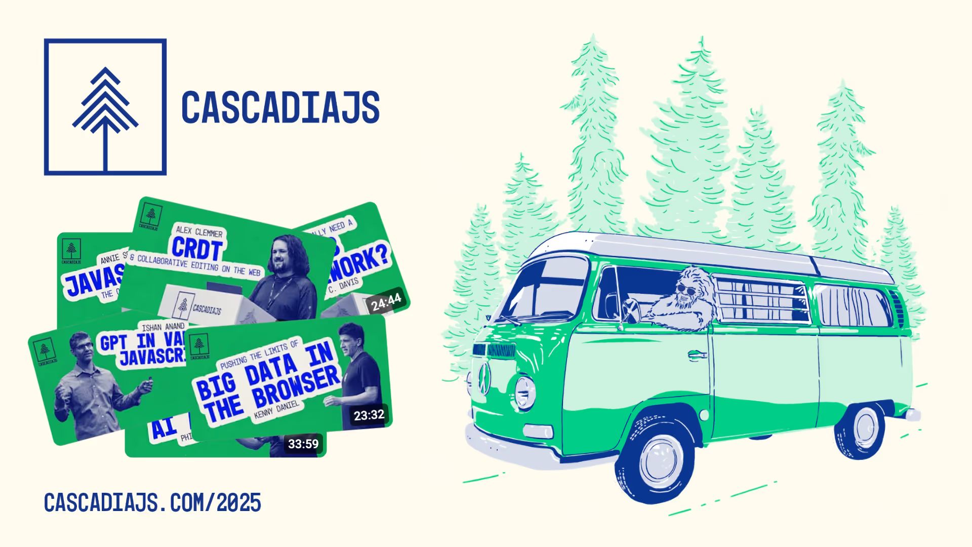 CascadiaJS. Cascadiajs.com/2025.
