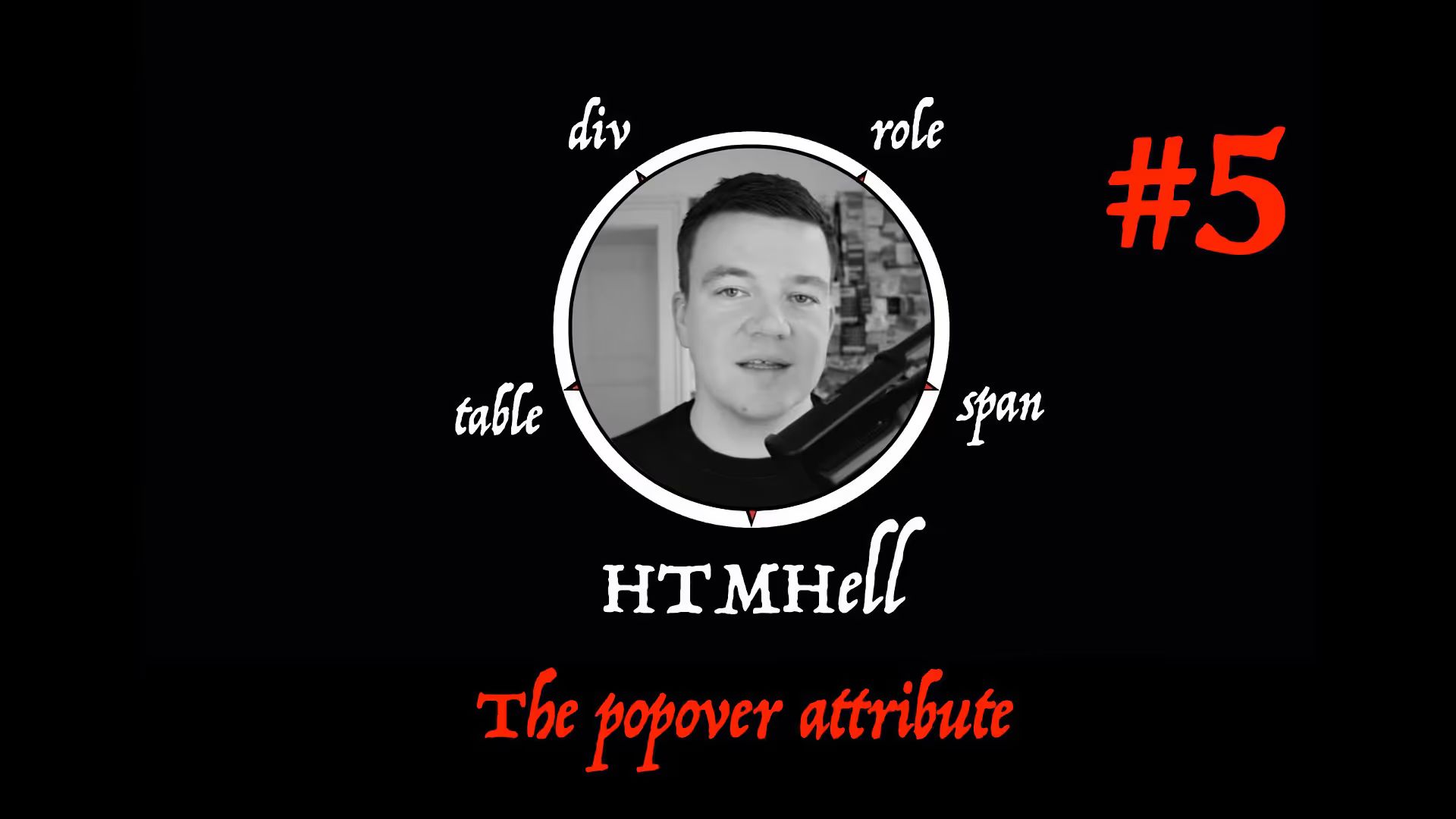 HTMHell #5. The popover attribute.